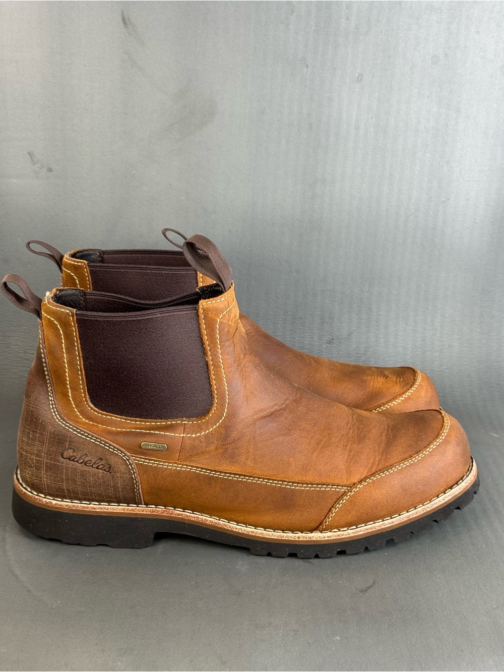 Cabela’s RedHead Series 61 Romeo brown leather boot shoes men’s size 13